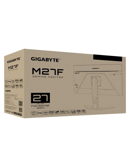 Gigabyte M27F monitoare LCD 68,6 cm (27") 1920 x 1080 Pixel Full HD LED Negru Gigabyte - 8