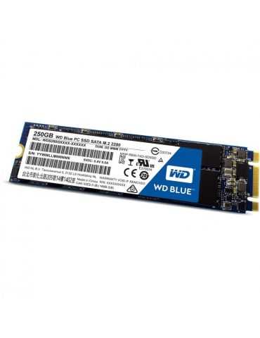 Ssd wd 250gb blue m.2 2280 sata rata transfer r/w Wd - 1