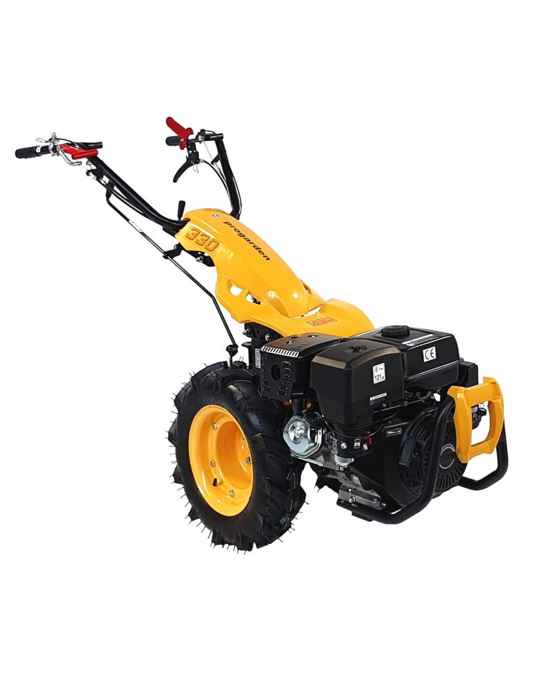ProGARDEN Campo U14E motocultor multifunctional 14CP benzina euro5 pornire electrica 3+2 viteze reductor