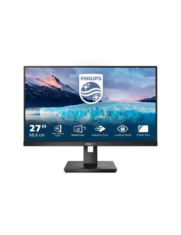Philips MMD 272S1M/00 68,6 cm (27") 1920 x 1080 Pixel Full HD LCD Negru Philips - 1 - Tik.ro