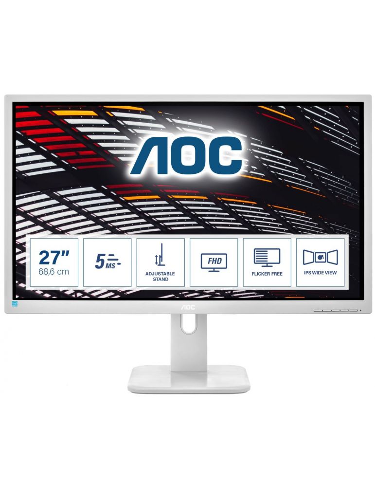 AOC P1 27P1/GR LED display 68,6 cm (27") 1920 x 1080 Pixel Full HD Gri