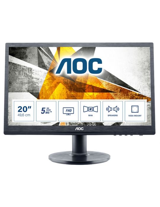 AOC 60 Series M2060SWDA2 LED display 49,6 cm (19.5") 1920 x 1080 Pixel Full HD Negru Aoc - 1