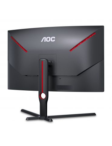 AOC CQ32G3SU/BK monitoare LCD 80 cm (31.5") 2560 x 1440 Pixel Quad HD LED Negru, Roşu Aoc - 10
