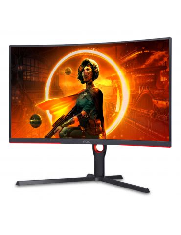 AOC CQ32G3SU/BK monitoare LCD 80 cm (31.5") 2560 x 1440 Pixel Quad HD LED Negru, Roşu Aoc - 15