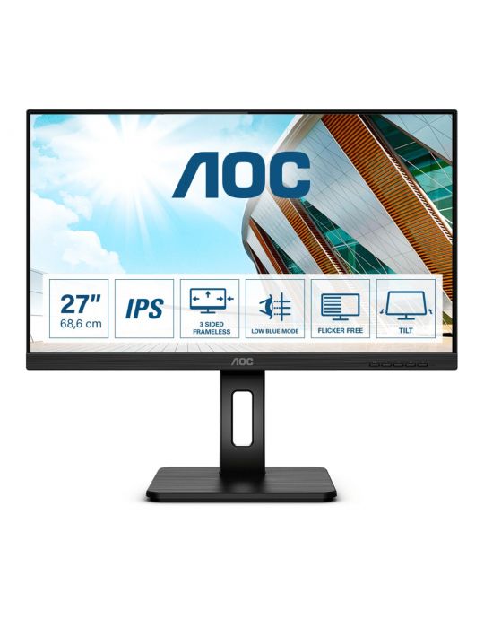 AOC P2 27P2Q LED display 68,6 cm (27") 1920 x 1080 Pixel Full HD Negru Aoc - 1