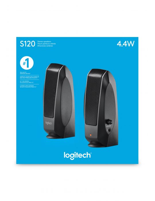 Logitech Speakers S120 Negru Prin cablu 2,2 W Logitech - 6
