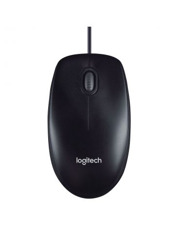 Logitech Mouse M100 mouse-uri Ambidextru USB Tip-A Optice 1000 DPI Logitech - 1 - Tik.ro
