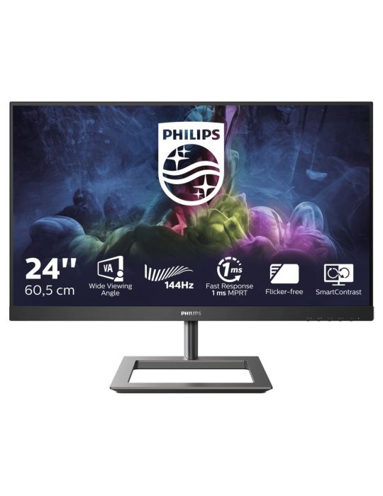 Philips E Line 242E1GAJ/00 LED display 60,5 cm (23.8") 1920 x 1080 Pixel Full HD Negru Philips - 1