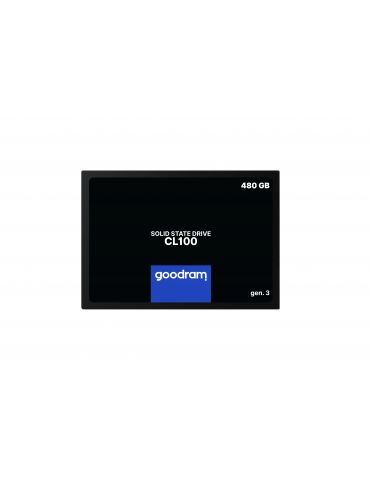 SSD Goodram CL100 G3 480GB, SATA3, 2.5inch, Negru Goodram - 2