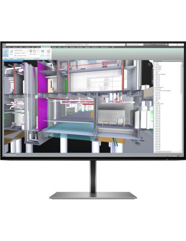HP Z24u G3 61 cm (24") 1920 x 1200 Pixel WUXGA LED Argint Hp - 1 - Tik.ro