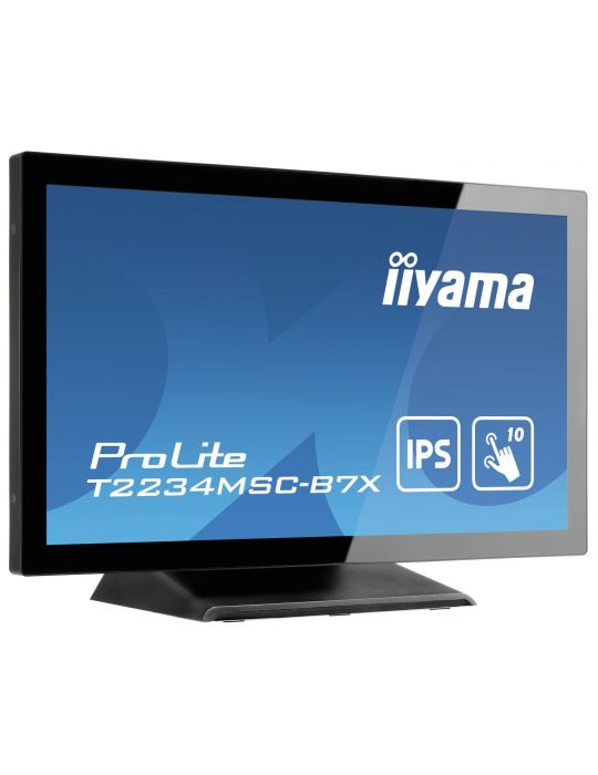 iiyama ProLite T2234MSC-B7X monitoare cu ecran tactil 54,6 cm (21.5") 1920 x 1080 Pixel Multi-touch Negru Iiyama - 7