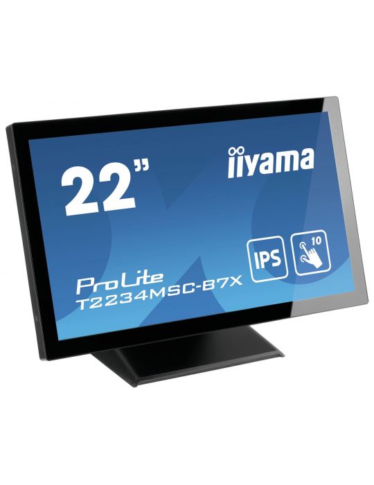 iiyama ProLite T2234MSC-B7X monitoare cu ecran tactil 54,6 cm (21.5") 1920 x 1080 Pixel Multi-touch Negru Iiyama - 8