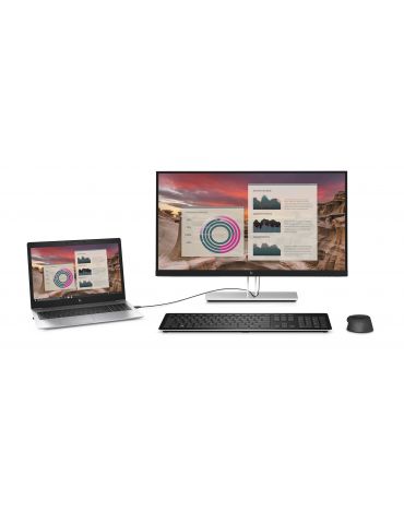 HP E27u G4 68,6 cm (27") 2560 x 1440 Pixel Quad HD Negru, Argint Hp - 9