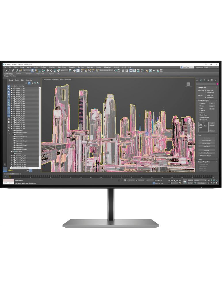 HP Z27u G3 68,6 cm (27") 2560 x 1440 Pixel 2K Ultra HD LED Argint