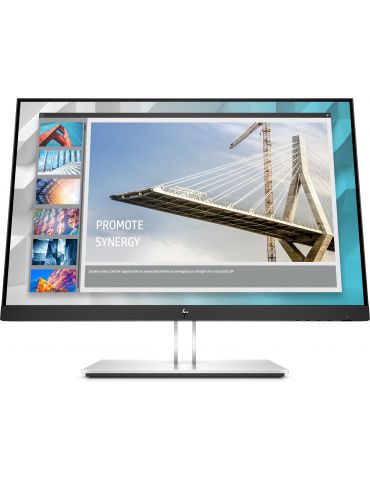HP E-Series E24i G4 61 cm (24") 1920 x 1200 Pixel WUXGA Negru, Argint Hp - 1 - Tik.ro