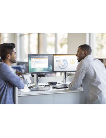 HP E-Series E22 G4 54,6 cm (21.5") 1920 x 1080 Pixel Full HD LCD Negru, Argint Hp - 6