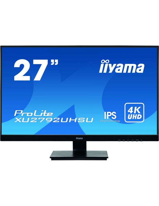 iiyama ProLite XU2792UHSU-B1 LED display 68,6 cm (27") 3840 x 2160 Pixel 4K Ultra HD Negru Iiyama - 1