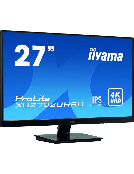 iiyama ProLite XU2792UHSU-B1 LED display 68,6 cm (27") 3840 x 2160 Pixel 4K Ultra HD Negru Iiyama - 2