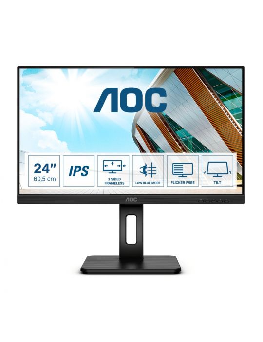 AOC P2 Q24P2Q LED display 60,5 cm (23.8") 2560 x 1440 Pixel Quad HD Negru Aoc - 1