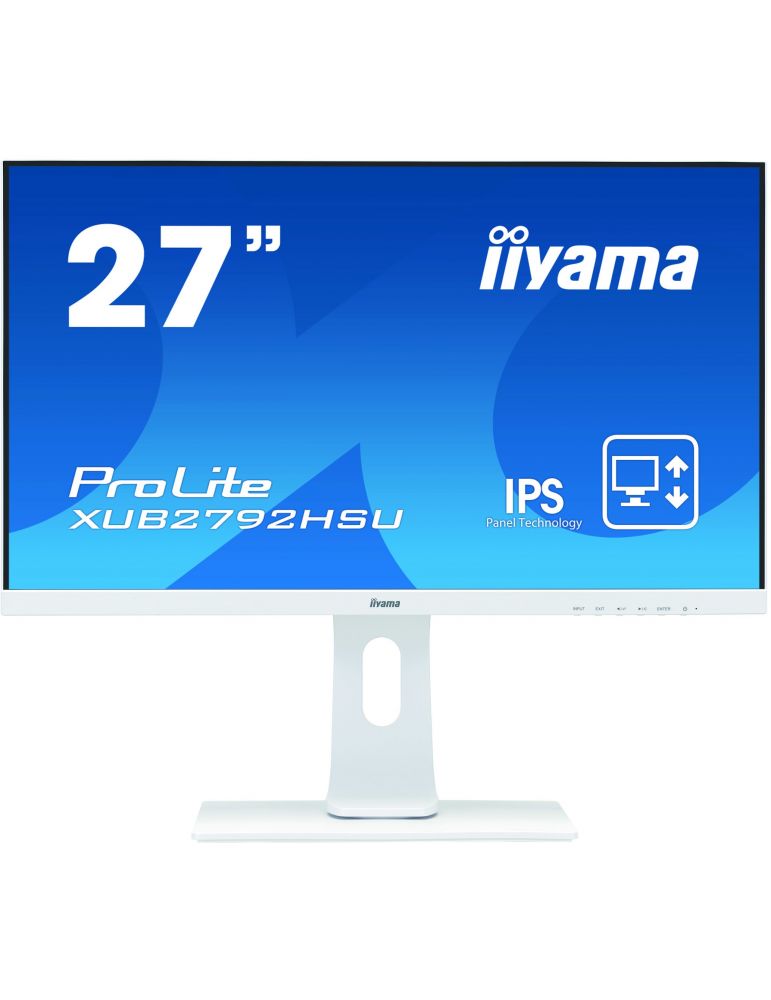 Monitor LED Iiyama XUB2792HSU-W1 27inch, Full HD, 75Hz, 4ms, White