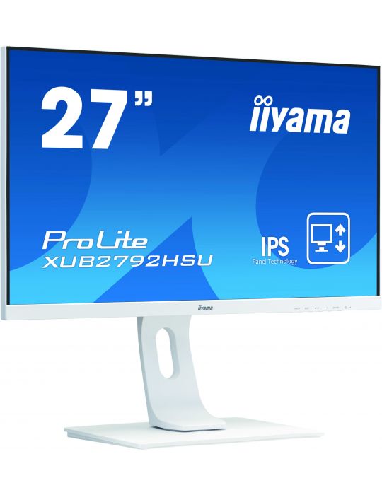iiyama ProLite XUB2792HSU-W1 monitoare LCD 68,6 cm (27") 1920 x 1080 Pixel Full HD LED Alb Iiyama - 3