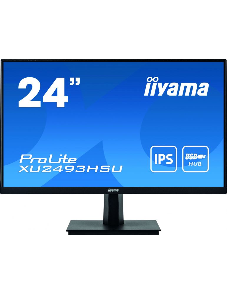 iiyama ProLite XU2493HSU-B1 monitoare LCD 60,5 cm (23.8") 1920 x 1080 Pixel Full HD LED Negru