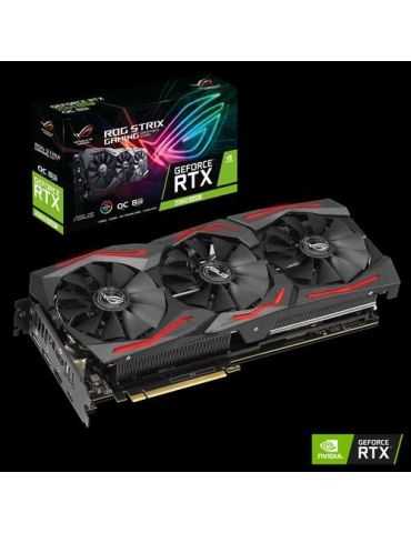 Placa video asus rog-strix-rtx2060s-o8g-gaming bus standard: pciexpress 3.0video memory: gddr6 Asus - 1
