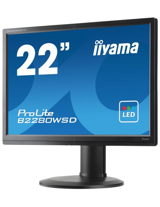 iiyama ProLite B2280WSD-B1 LED display 55,9 cm (22") 1680 x 1050 Pixel Negru Iiyama - 5