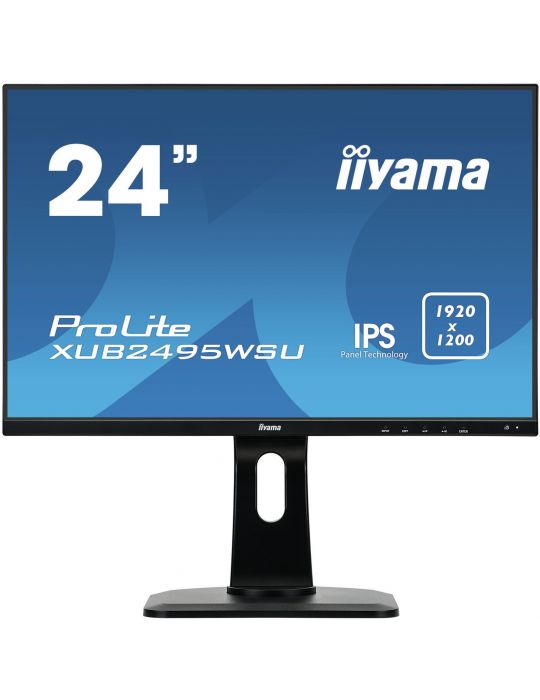 iiyama ProLite XUB2495WSU-B1 monitoare LCD 61,2 cm (24.1") 1920 x 1200 Pixel WUXGA LED Negru Iiyama - 1