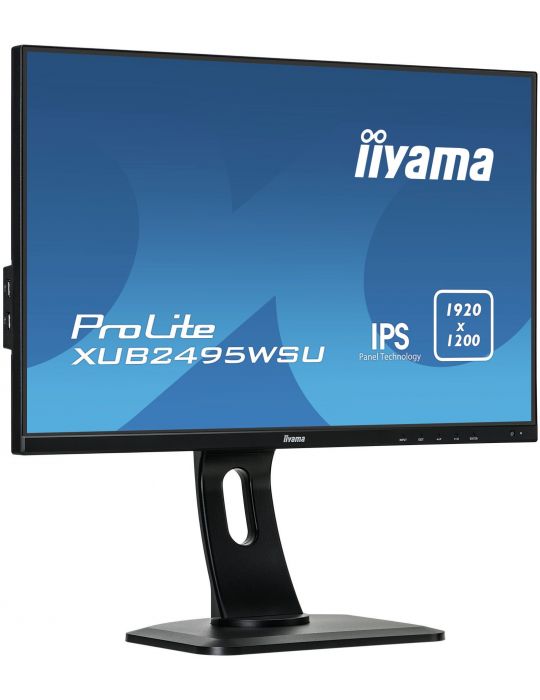 iiyama ProLite XUB2495WSU-B1 monitoare LCD 61,2 cm (24.1") 1920 x 1200 Pixel WUXGA LED Negru Iiyama - 6
