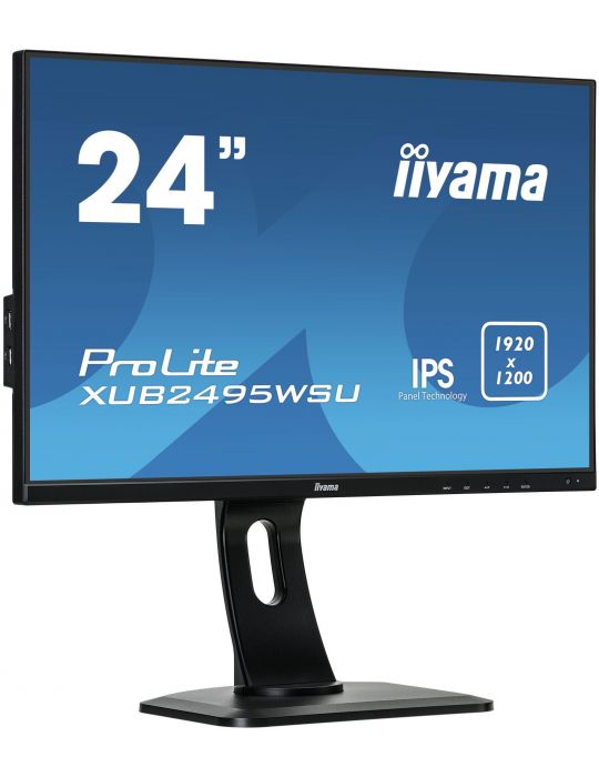 iiyama ProLite XUB2495WSU-B1 monitoare LCD 61,2 cm (24.1") 1920 x 1200 Pixel WUXGA LED Negru Iiyama - 7