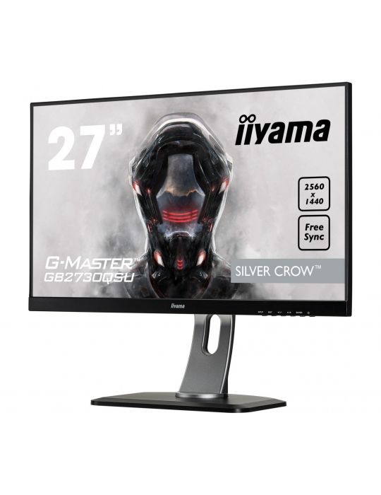 iiyama G-MASTER GB2730QSU-B1 LED display 68,6 cm (27") 2560 x 1440 Pixel Quad HD Negru Iiyama - 3