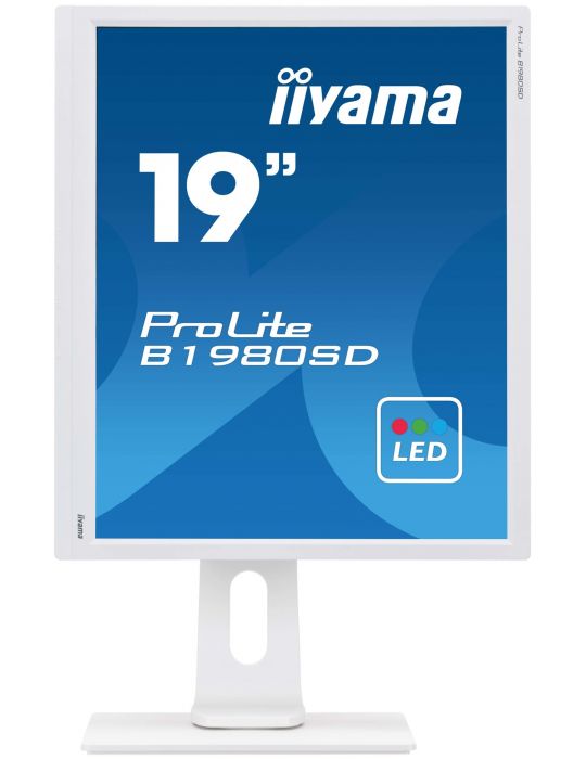 iiyama ProLite B1980SD-W1 LED display 48,3 cm (19") 1280 x 1024 Pixel Alb Iiyama - 2