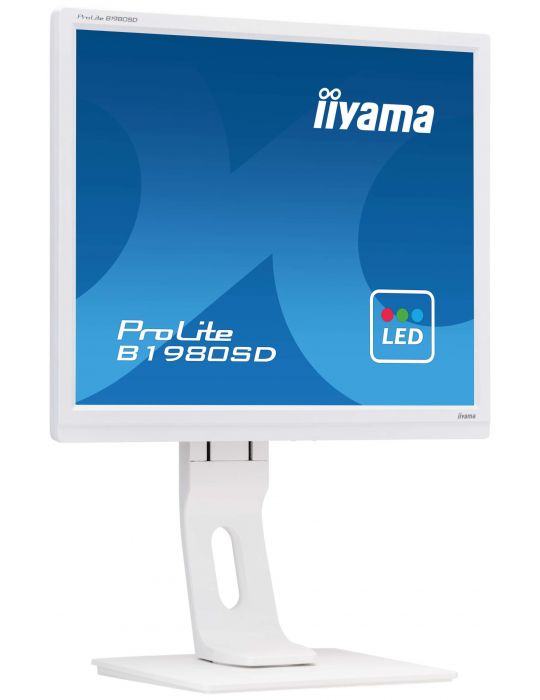 iiyama ProLite B1980SD-W1 LED display 48,3 cm (19") 1280 x 1024 Pixel Alb Iiyama - 4