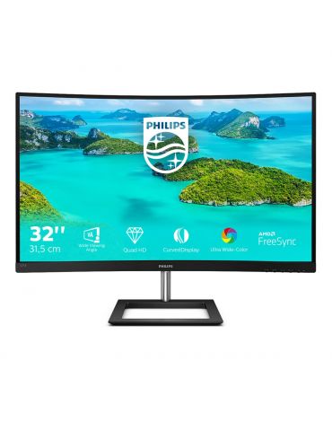 Philips E Line 325E1C/00 monitoare LCD 80 cm (31.5") 2560 x 1440 Pixel Quad HD Negru Philips - 1 - Tik.ro