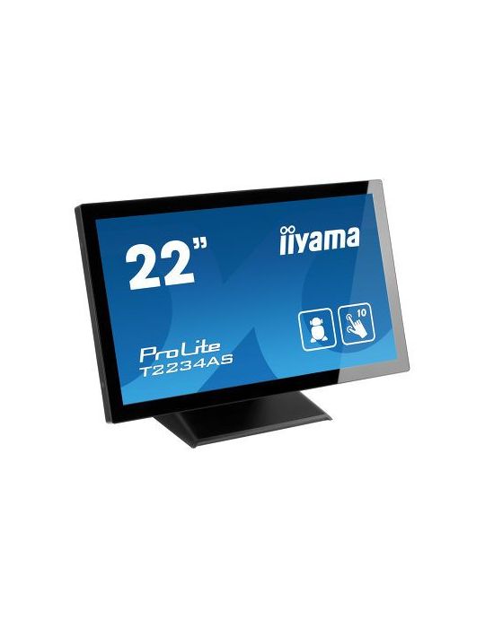 iiyama ProLite T2234AS-B1 monitoare cu ecran tactil 54,6 cm (21.5") 1920 x 1080 Pixel Multi-touch Multi-gestual Negru Iiyama - 5
