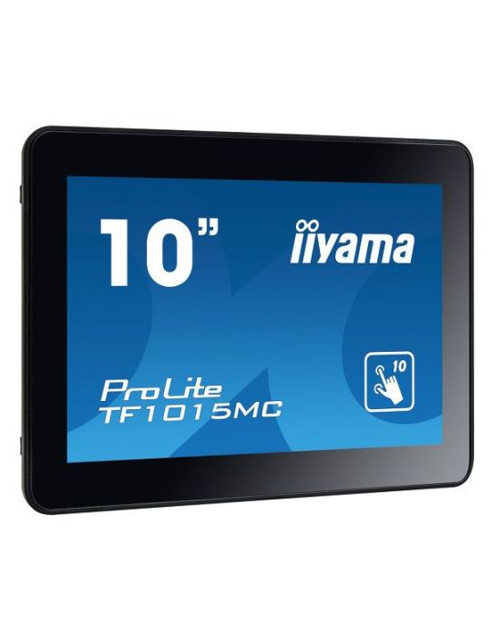 iiyama TF1015MC-B2 monitoare cu ecran tactil 25,6 cm (10.1") 1280 x 800 Pixel Multi-touch Negru Iiyama - 1