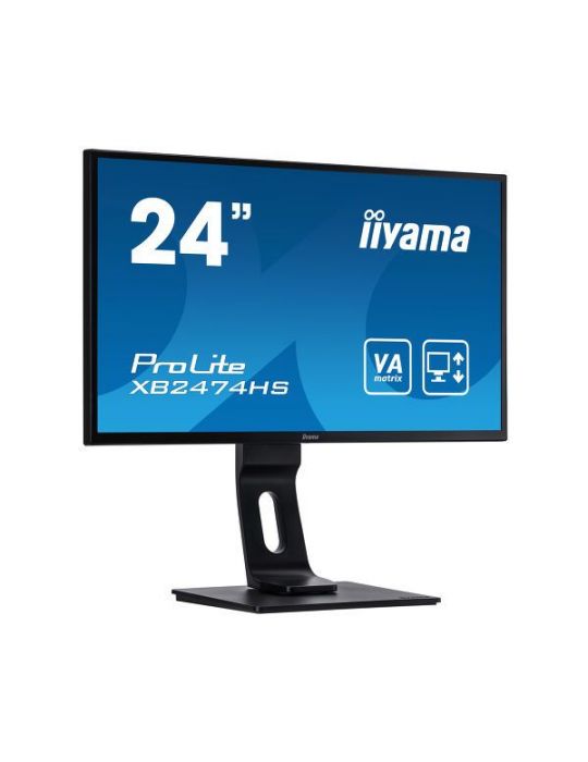 iiyama ProLite XB2474HS-B2 LED display 59,9 cm (23.6") 1920 x 1080 Pixel Full HD Negru Iiyama - 1