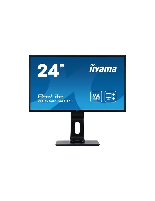 iiyama ProLite XB2474HS-B2 LED display 59,9 cm (23.6") 1920 x 1080 Pixel Full HD Negru Iiyama - 2