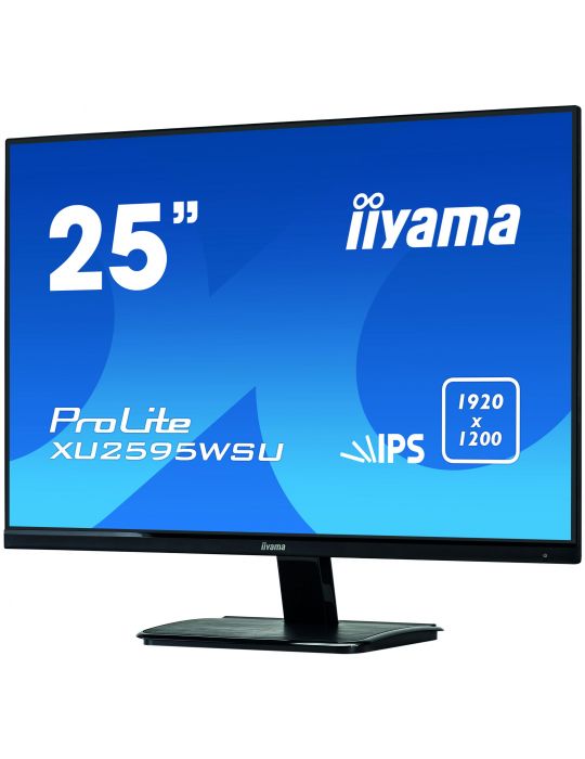 iiyama ProLite XU2595WSU-B1 monitoare LCD 63,4 cm (24.9") 1920 x 1200 Pixel WUXGA LED Negru Iiyama - 4