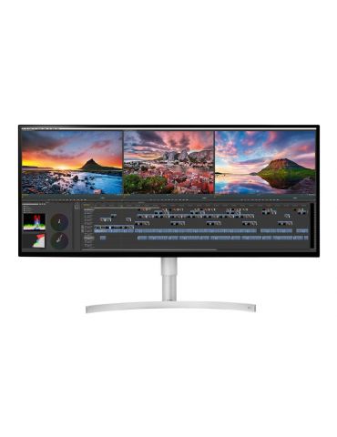 LG 34WK95U-W monitoare LCD 86,4 cm (34") 5120 x 2160 Pixel 5K Ultra HD LED Negru, Argint, Alb Lg - 1 - Tik.ro