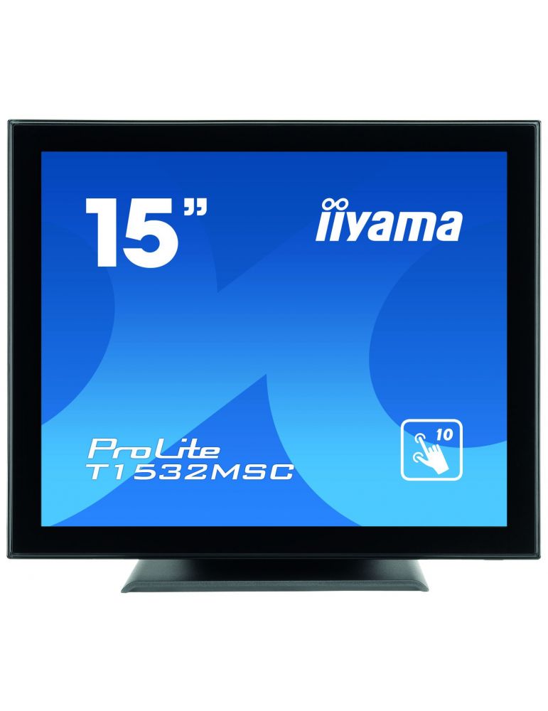 iiyama ProLite T1532MSC-B5AG monitoare cu ecran tactil 38,1 cm (15") 1024 x 768 Pixel Negru