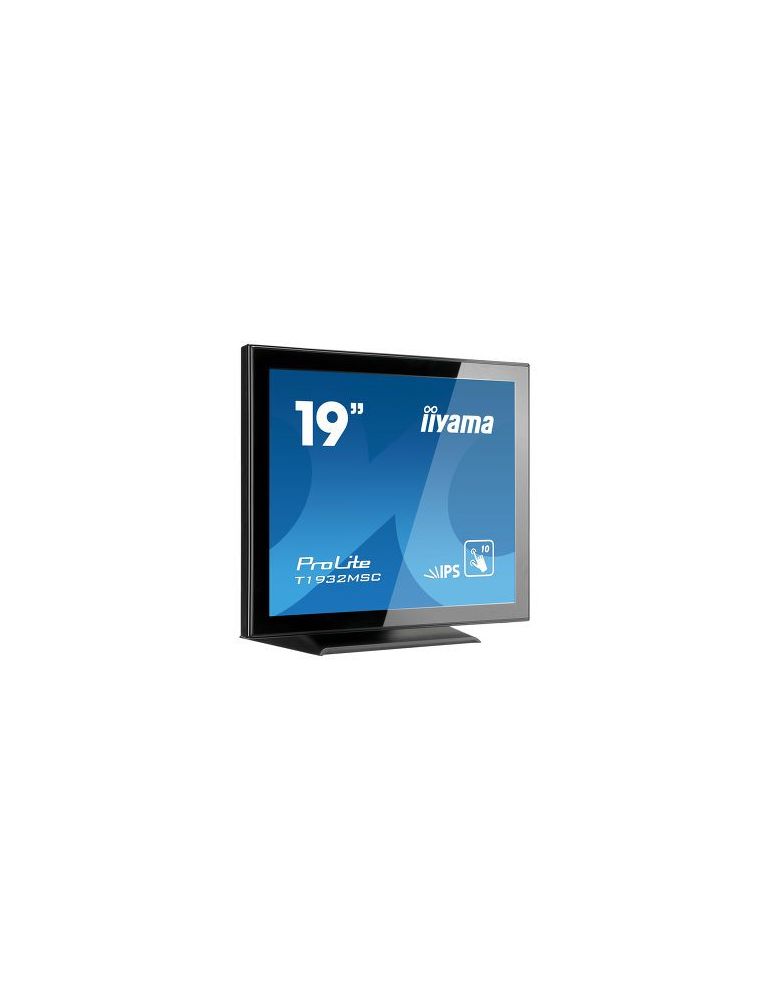 iiyama ProLite T1932MSC-B5X monitoare cu ecran tactil 48,3 cm (19") 1280 x 1024 Pixel Multi-touch Platou de masă Negru
