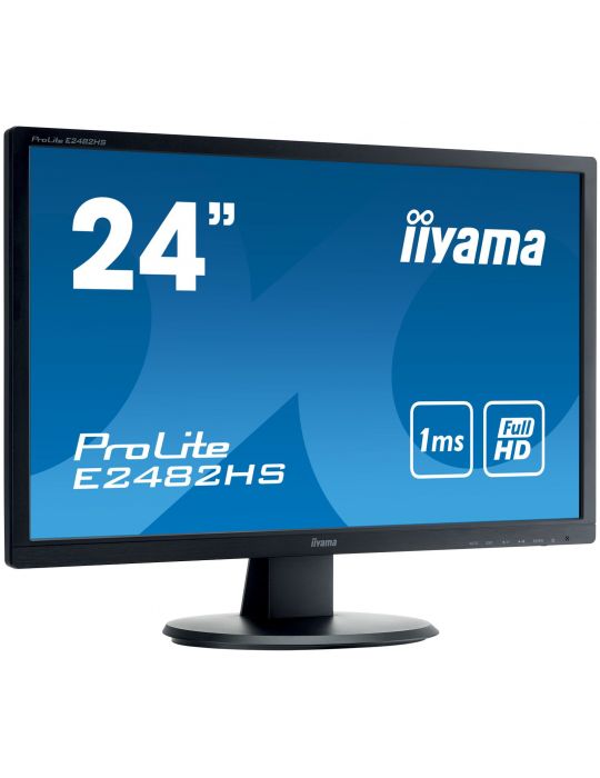 iiyama ProLite E2482HS-B1 monitoare LCD 61 cm (24") 1920 x 1080 Pixel Full HD LED Negru Iiyama - 3