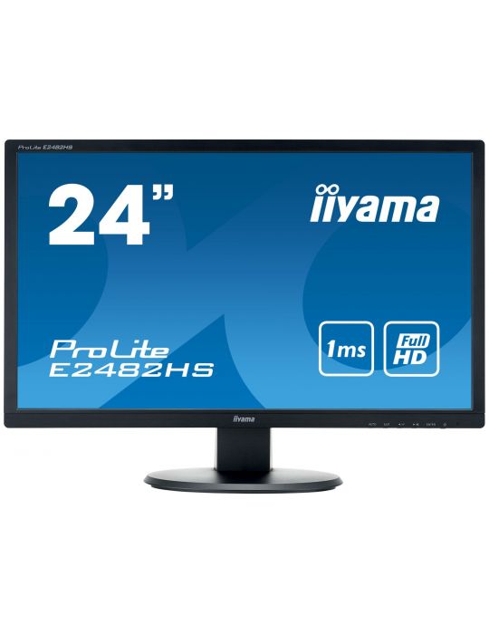 iiyama ProLite E2482HS-B1 monitoare LCD 61 cm (24") 1920 x 1080 Pixel Full HD LED Negru Iiyama - 4