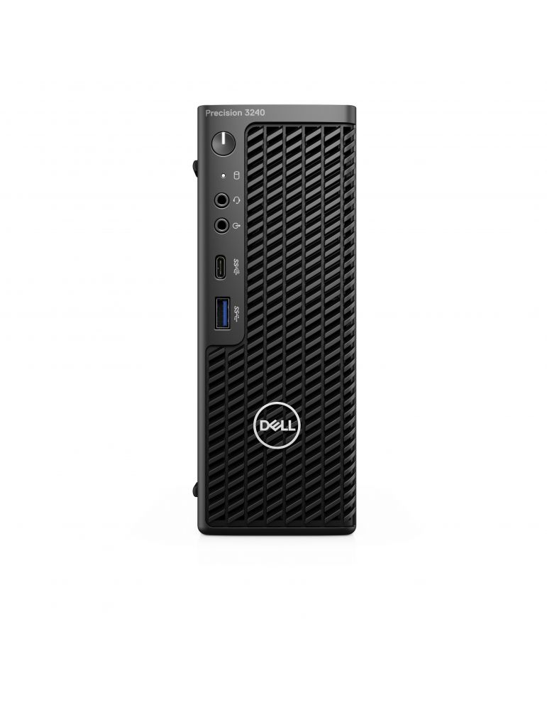 DELL Precision 3240 DDR4-SDRAM i7-10700 CFF Intel Core i7 16 Giga Bites 512 Giga Bites SSD Windows 10 Pro Stație de lucru