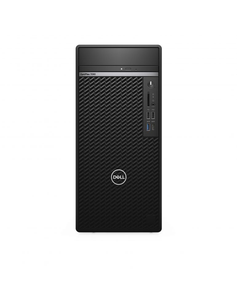 DELL OptiPlex 7090 DDR4-SDRAM i7-10700 Tower Intel Core i7 16 Giga Bites 512 Giga Bites SSD Windows 11 Pro PC-ul Negru