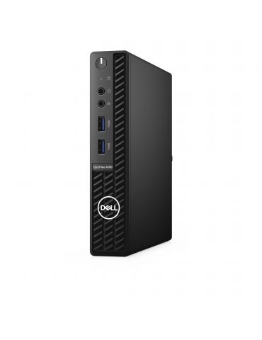 DELL OptiPlex 3080 DDR4-SDRAM i3-10100T MFF Intel® Core™ i3 8 Giga Bites 256 Giga Bites SSD Windows 10 Pro Mini PC Negru Dell - 