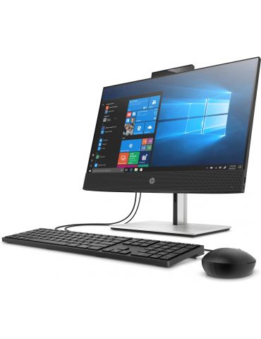 Desktop HP ProOne 600 G6 AIO, Intel Core i5-10500, 23.8inch, RAM 8GB, SSD 256GB, Intel UHD Graphics 630, Win 10 Pro, Black Hp - 