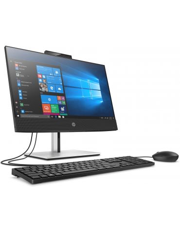 Desktop HP ProOne 600 G6 AIO, Intel Core i5-10500, 23.8inch, RAM 8GB, SSD 256GB, Intel UHD Graphics 630, Win 10 Pro, Black Hp - 